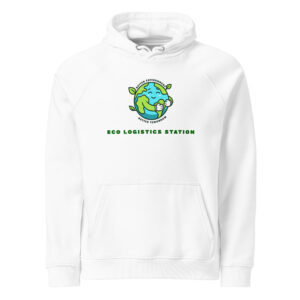 Unisex eco raglan hoodie