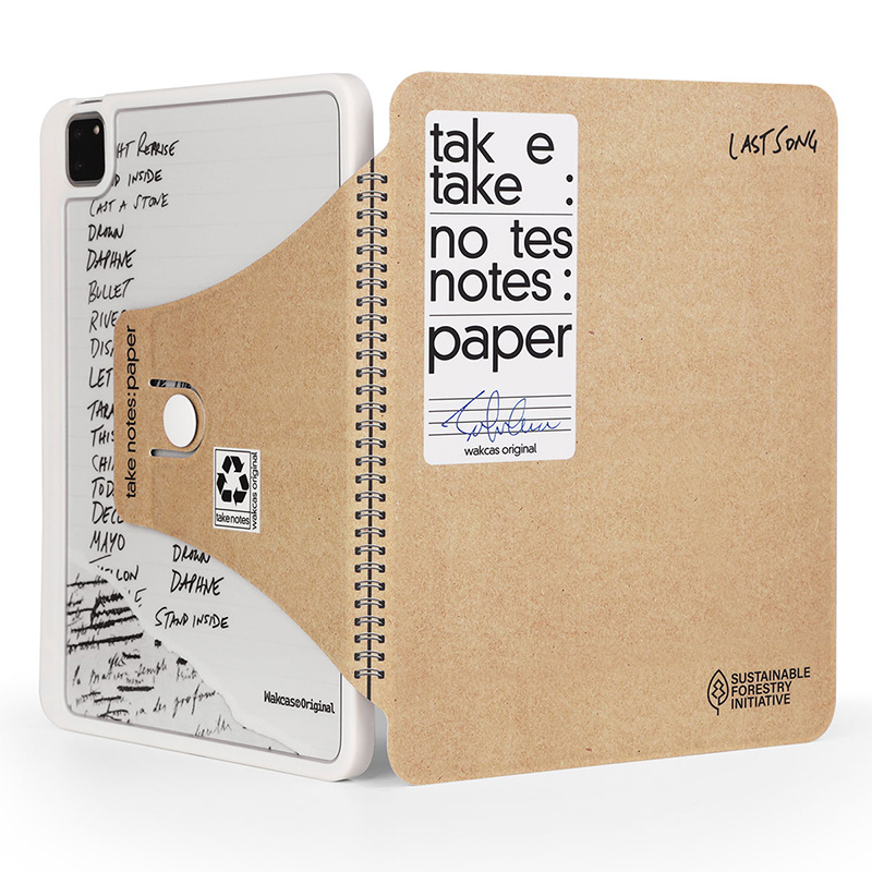 Kraft Paper Pattern Tablet Case - Image 6
